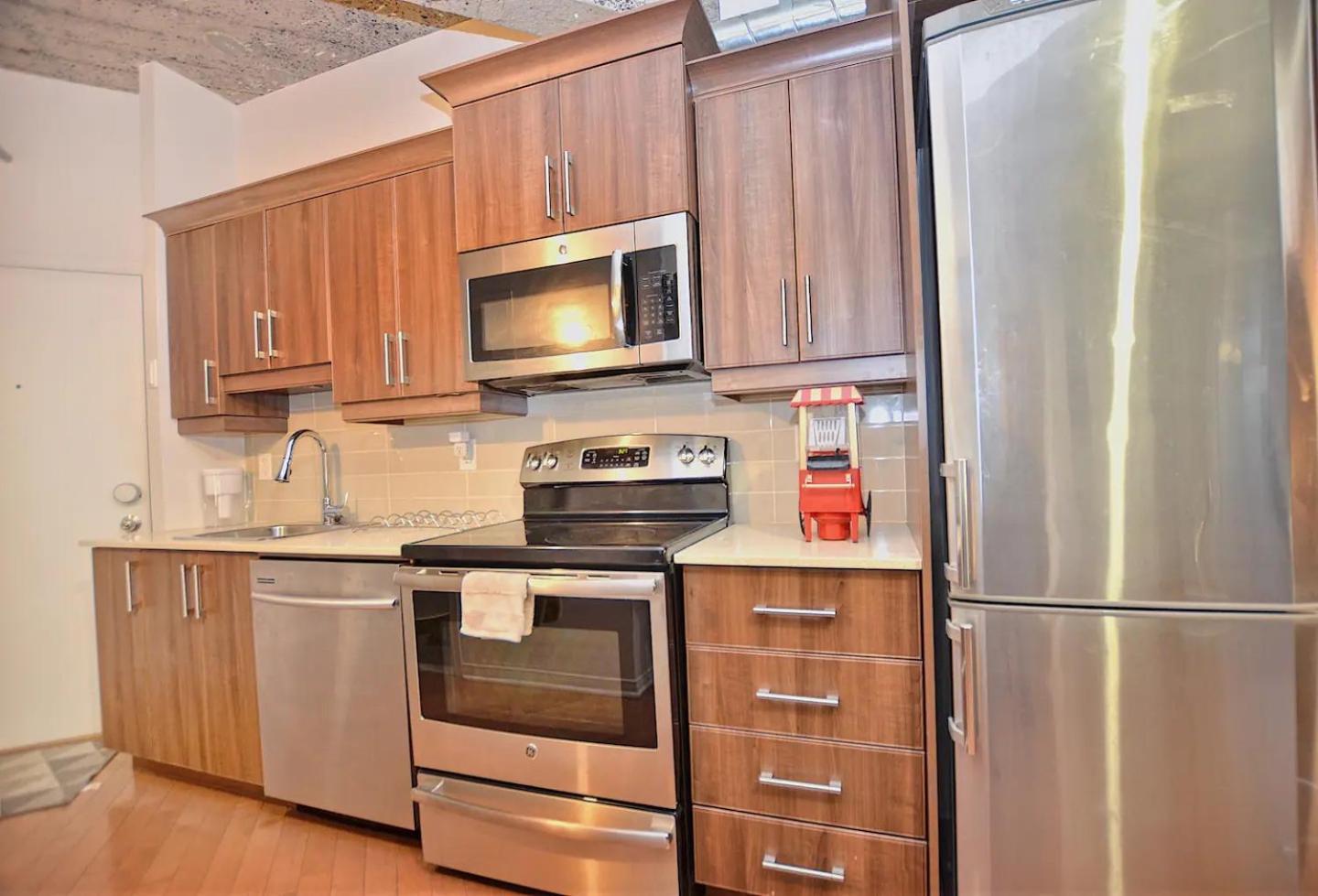 Stylish Urban Loft Downtown Apartment Montreal Ngoại thất bức ảnh